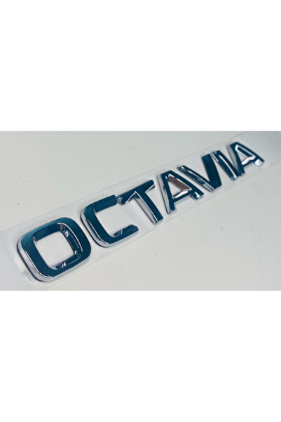 Yan Sanayi حروف كروم لصندوق السيارة 'أوكتافيا' متوافقة مع موديلات 'أوكتافيا' ...