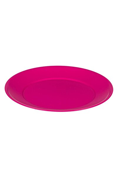 Vervo.ro pentru minți curioase Set of 6 plastic fruit plates, fuchsia, diameter 20 cm