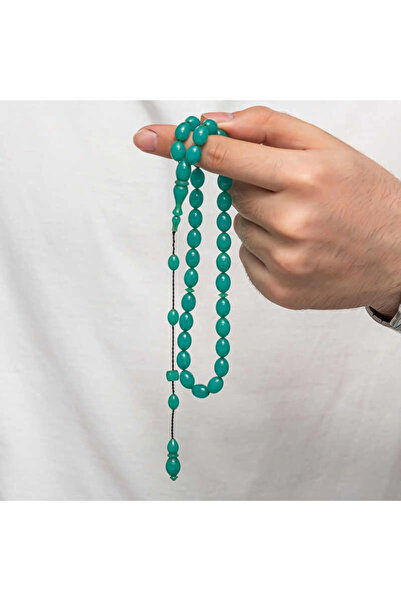 tienda fiesta Pressed Amber Prayer Beads