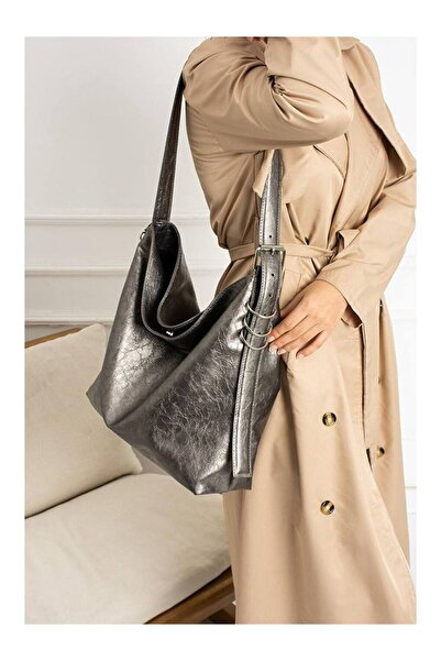 Marvelis Jane Women's Adjustable Belt Detailed Shoulder Bag