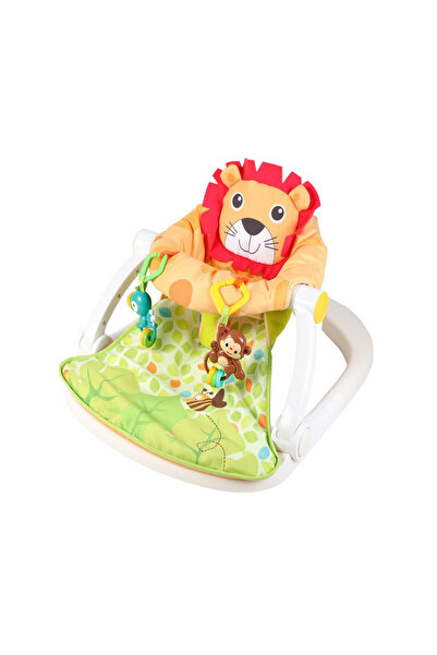 TSUMAB كرسي بيبي ليون سيت مي أب الأرضي مع ألعاب - كرسي دعم للأطفال قابل للطي