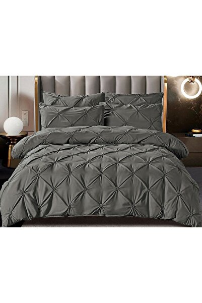 OEM Rynker Anthracite Bed Linen 6 Pieces (Fine)