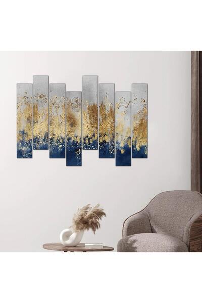 Generic Abstract Art Wall Panel - 24551 - Divided into eight pieces
