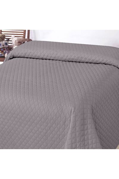 OEM Double Duvet Cover Grey 2 Shades 160x230cm