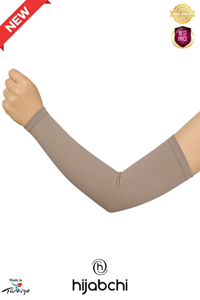 hijabchi Практичний хіджаб з рукавами з трикотажу для молитви - віскоза з еластаном - світло-бірюзовий