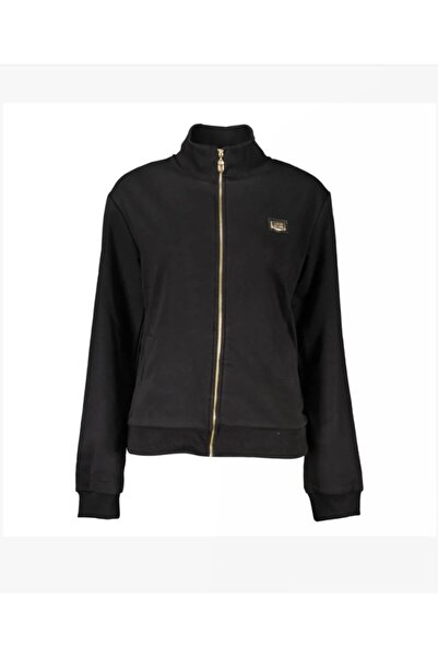 Cavalli Class by Roberto Cavalli Bluza Dama cu Fermoar Neagra si imprimeu pe ...