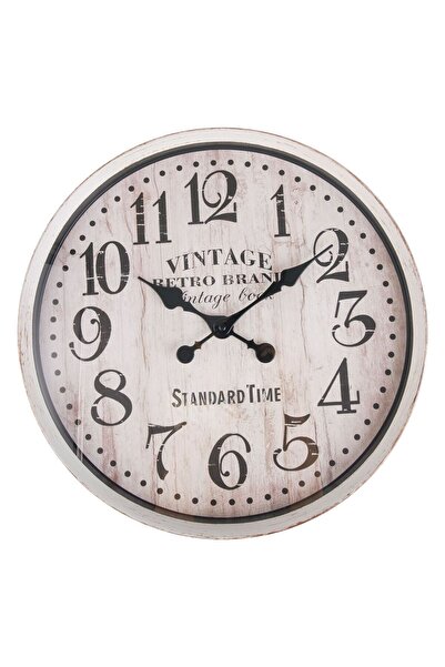 OEM Vintage Retro Wood Wall Clock Ø40cm