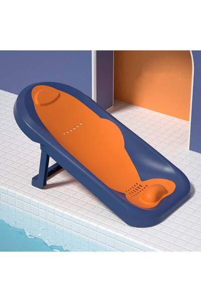 Fun Moment Foldable Baby Bath Seat with a Non-Slip Base