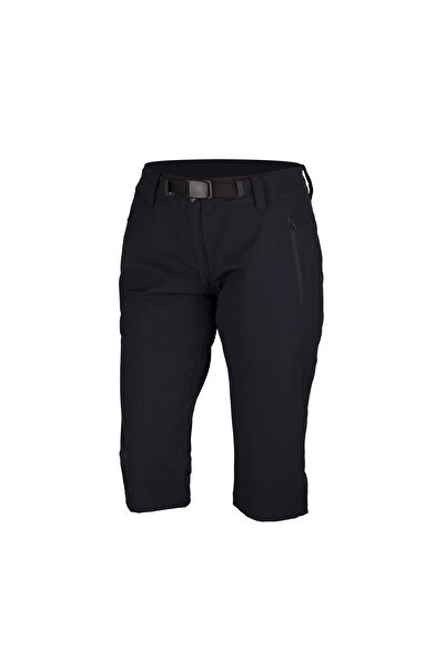 NORTHFINDER Pantaloni elastici 3/4 regular fit pentru femei Wendy black