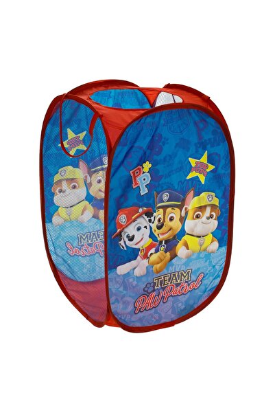 OEM Cos Textil Pliabil Albastru Rosu Paw Patrol pentru Jucarii 36x36x58cm