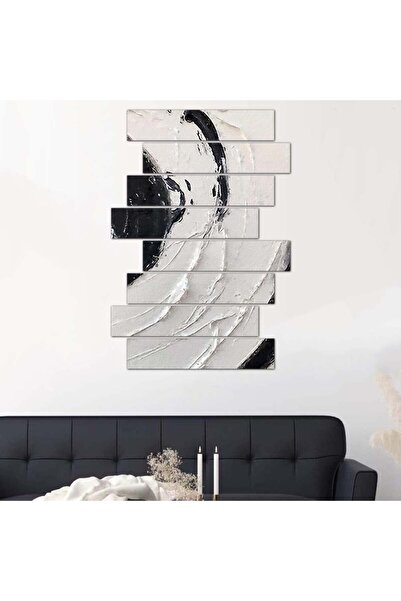 Generic Modern Abstract Art Wall Panel - 24513 - Divided into eight pieces