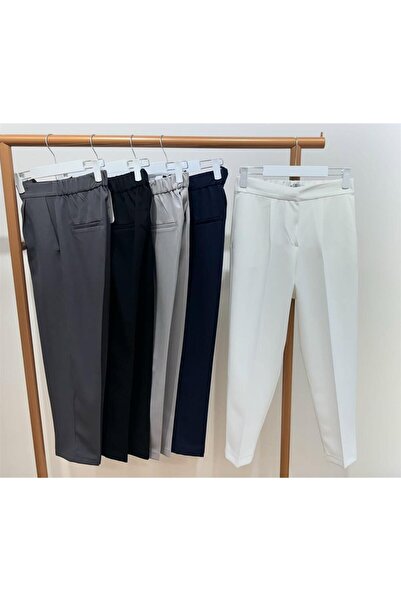 KULVAR TREND 572 Arkası Lastikli Havuç Paça Pantolon