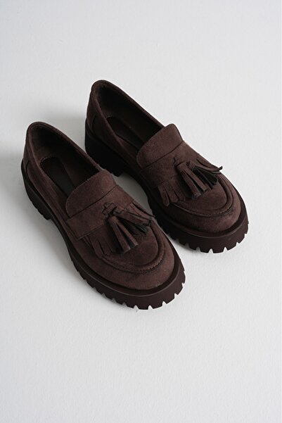 La Vivien Kadın Günlük Rahat Loafer Kahverengi