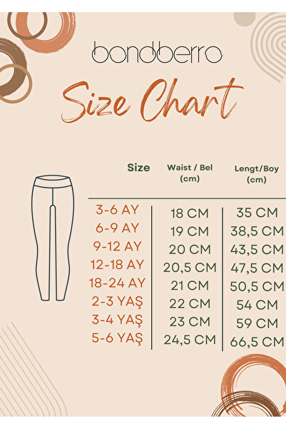 Bondberro 3 Piece Set Camisole Baby and Kids Leggings 0-6 Years