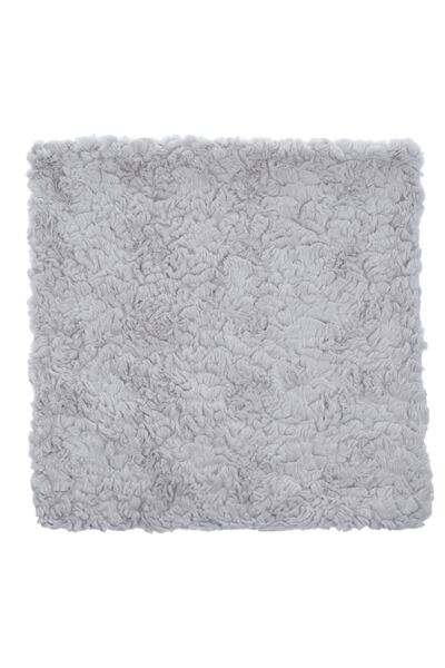 OEM Grey Faux Fur Winter Decorative Pillow Cover 40x40cm