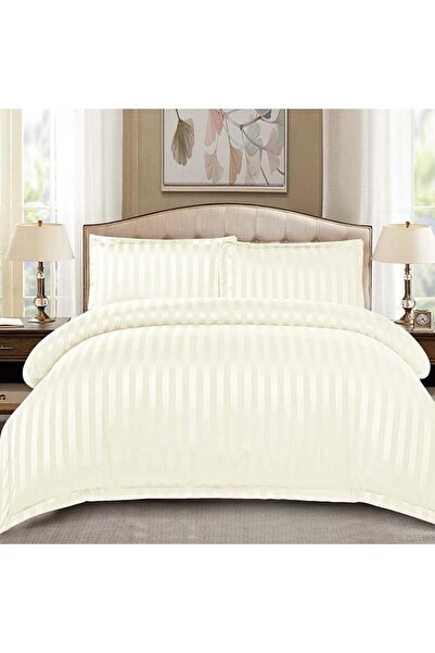 Talis Damask Stripe Cream 4 Piece Underwear (Fine) TLX