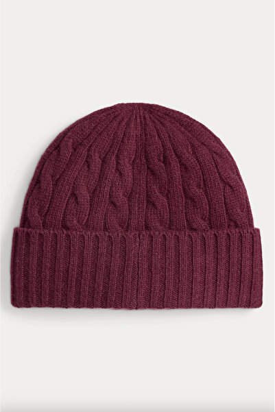 Polo Ralph Lauren Cable-Knit Wool-Blend Beanie