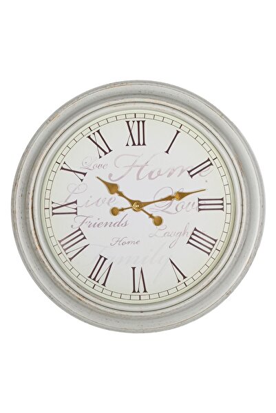 OEM Vintage Wall Clock Brushed White Ø50cm