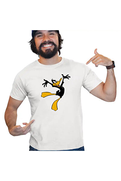 OEM Tricou Barbati Daffy Duck Ratoi Negru