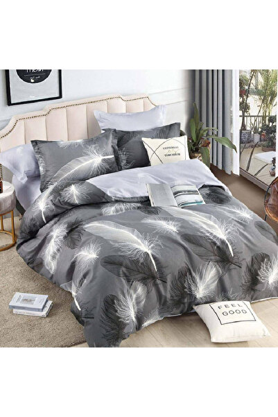 Talis Lenjerie cu Elastic 180x200 Black Ink, 6 Piese (Finet) TLX