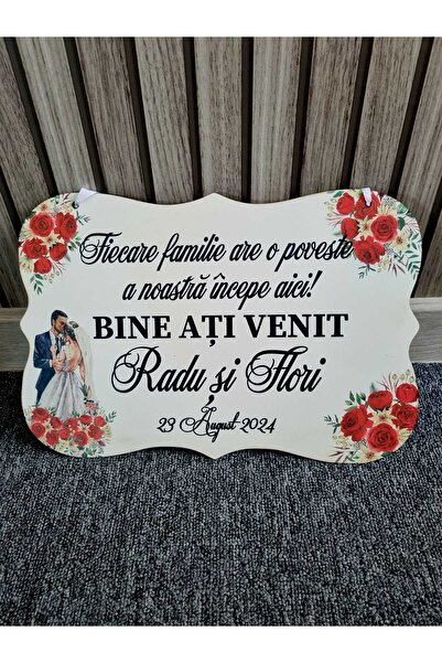 DLC Welcome sign 37x25 cm