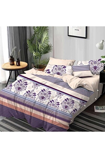 OEM Bed Linen with Elastic 180x200 Jara 6 Pieces (Fine)
