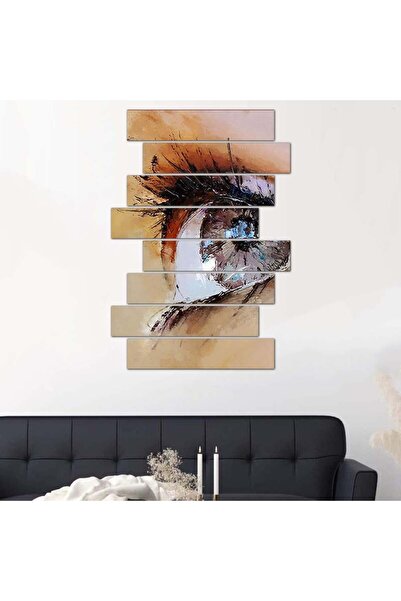 Generic Modern eye wall panel - 24509 - divided into eight pieces