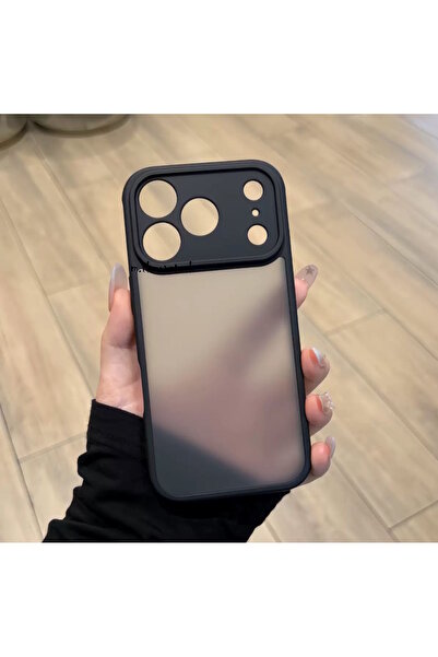 m.tk moveteck Apple iPhone 17 Pro Max Kılıf Mat Parmak izi Yapmaz Kamera Korumalı Renkli Tuşlu Silikon Hux Kapak