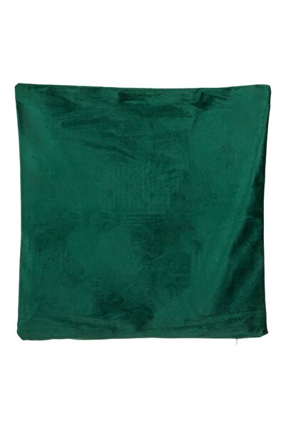 OEM Winter Decorative Pillowcase Green Velvet 45x45cm