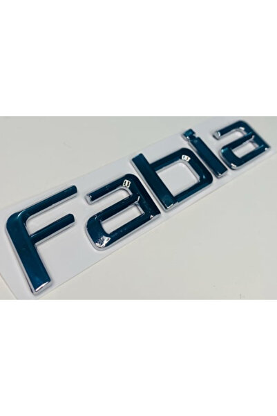 Yan Sanayi حروف كروم لصندوق السيارة 'فابيا' متوافقة مع موديلات 2007>2015