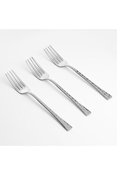 OEM Stainless Steel Forks "Hammered" 21cm - 3pcs