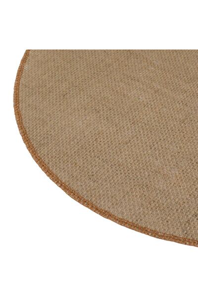 OEM Round Jute Plate Holder with Brown Edge Ø35cm