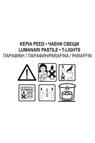 OEM Double White Scented Pill Candles with Jasmine Aroma Ø4x2.5cm - 25pcs