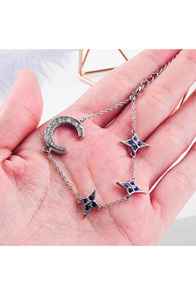 GlaMLo Accessories Bratara eleganta luna stele