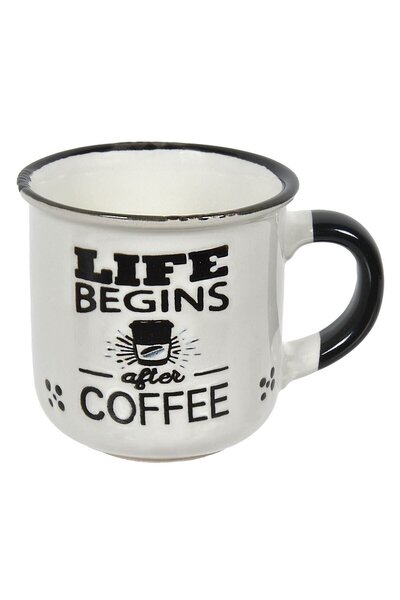 OEM Mini Ceramic Mug 4 Colors & Messages 130ml