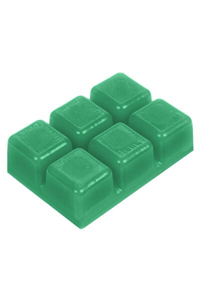 OEM Αρωματικά Κραματάκια Κεριού Πράσινα Κύβοι με Άρωμα Γαρδένιας - 6 τεμάχια