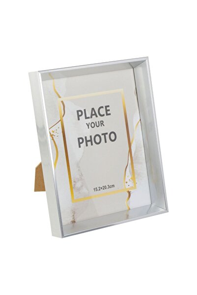 OEM Photo Frame with Silver Frame Wide 15x20cm