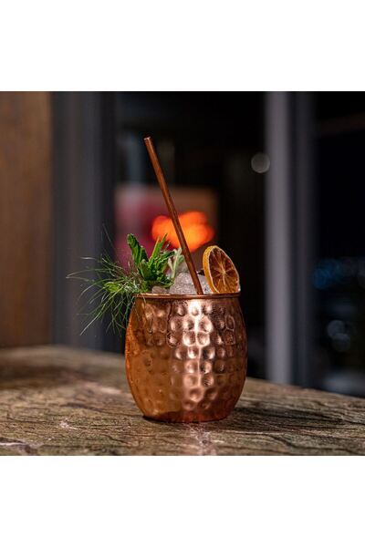 OEM Rose Gold Moscow Mule Stainless Steel Mug 500ml