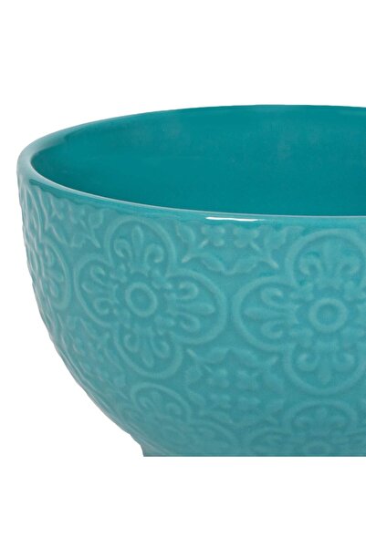 OEM Bol Petrol cu Model Reliefat Ceramic 650ml