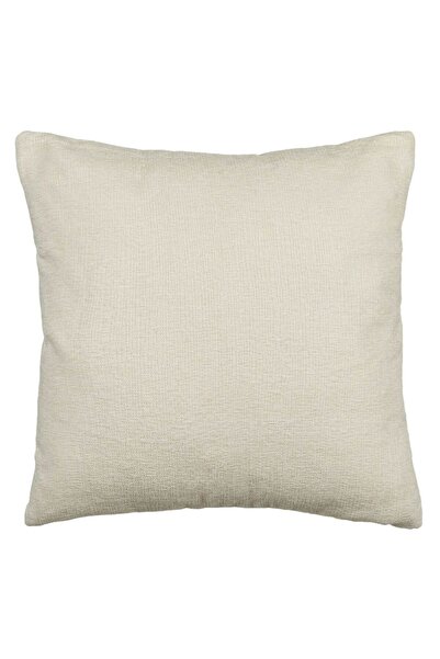 OEM Chenille Winter Decorative Pillow Ecru 52x52m