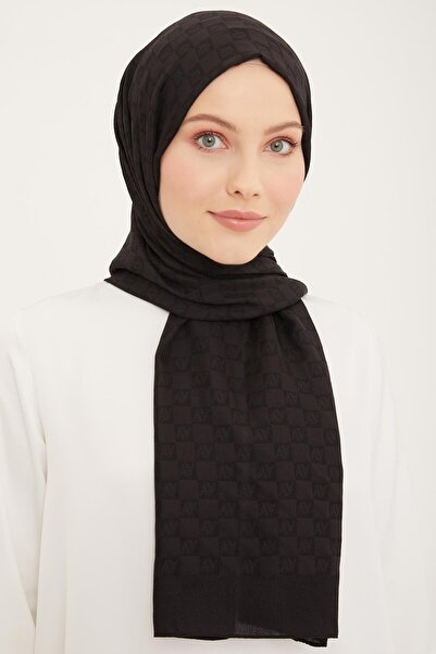 PİRAMİT Armi̇ne Trend Ultra Light Shawl Black