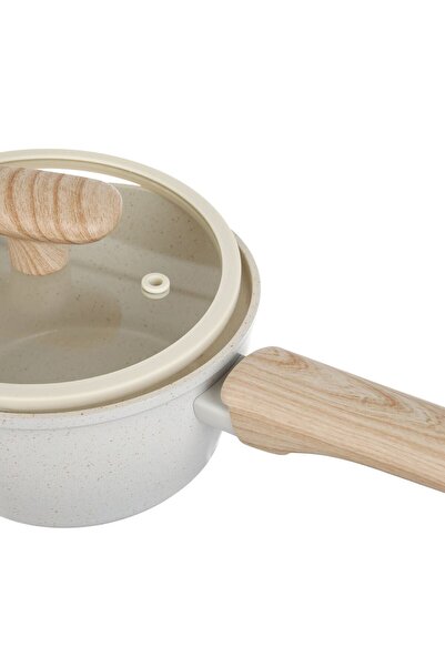 OEM Non-Stick Saucepan with Ceramic Finish & Lid Ø16cm - 1L