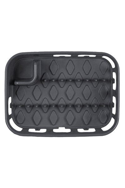 OEM Gray Plastic Dish Rack 38x28.5x11.5cm