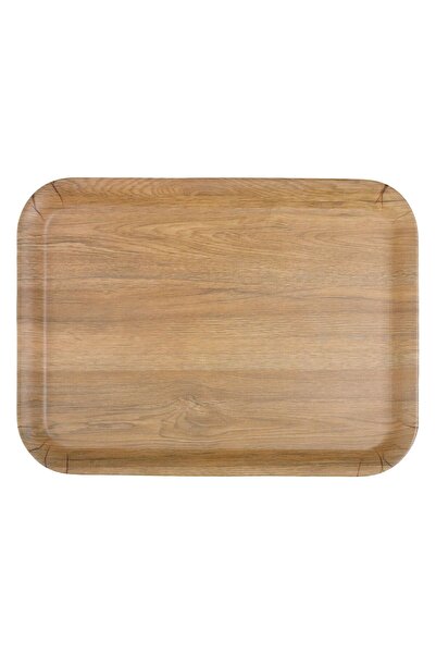OEM Wood Effect Serving Tray 33x25cm