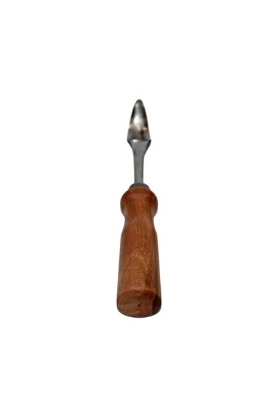 Woody.st Çift Ağızlı Kaşık Oyma Bıçağı – Dövme Çelik 25 mm Kavisli, Ergonomik...