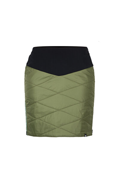 NORTHFINDER Fusta sport cu fermoar complet femei Belinda blackdarkgreen