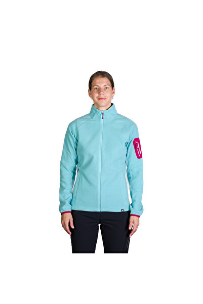 NORTHFINDER Bluza dama din Polar fleece pentru trekking Cevedale lightblue