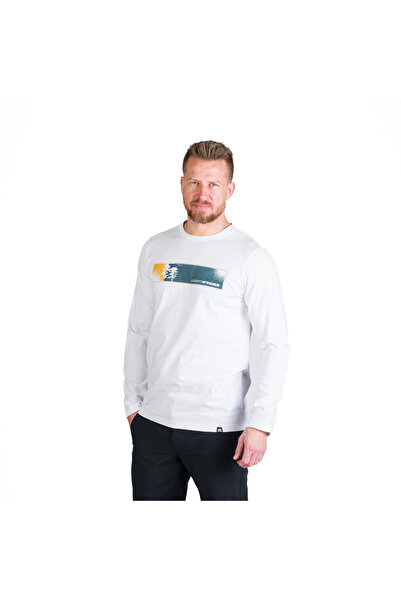 NORTHFINDER Tricou bumbac barbati Rush white