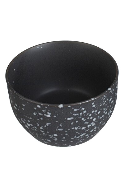 OEM Black Ceramic Bowl with Splash Pattern for Peanuts - Dip 200ml