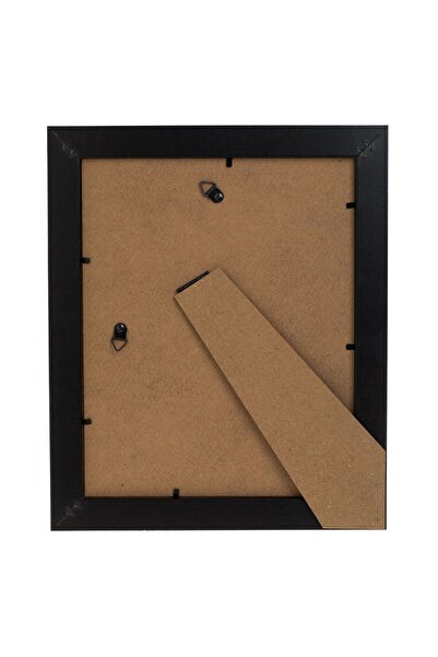 OEM Brown Wooden Photo Frame with Black Border 20x25cm